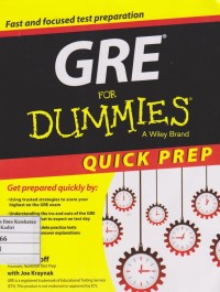 Image of Gre for Dummies
