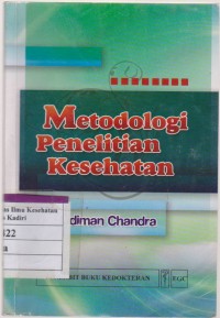 Image of Metodologi Penelitian Kesehatan