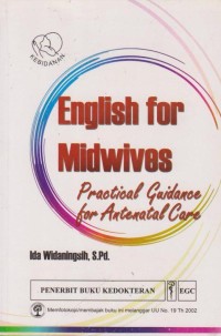 Image of English for midwives