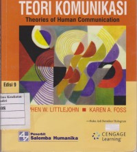 Image of Teori komunikasi:teories of human communication