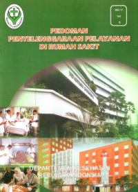 Image of Pedoman Pelayanan Penyelenggaraan Di Rumah Sakit