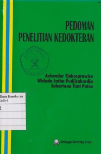 Image of Pedoman penelitian kedokteran