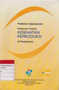 Image of Pedoman Operasional Pelayanan Terpadu Kesehatan Reproduksi di Puskesmas