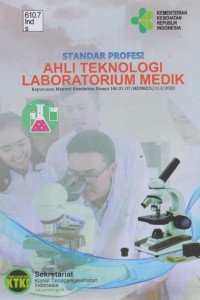 Image of Standar Profesi Ahli teknologi Laboratorium Medik