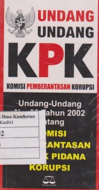 Image of Undang-undang KPK