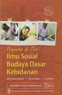 Image of Pengantar & teori Ilmu sosial budaya dasar kebidanan