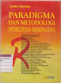 Image of Paradigma & Metodologi Penelitian Kesehatan