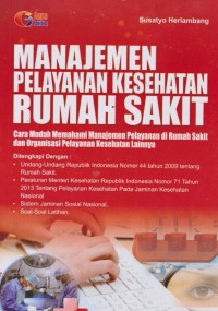 Image of Manajemen Pelayanan kesehatan rumah sakit