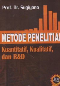 Image of Metode Penelitian:kuantitatif, kualitatif dan R&D