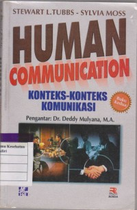 Image of Human communication:konteks-konteks komunikasi