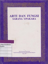 Image of Arti dan fungsi sarana upakara
